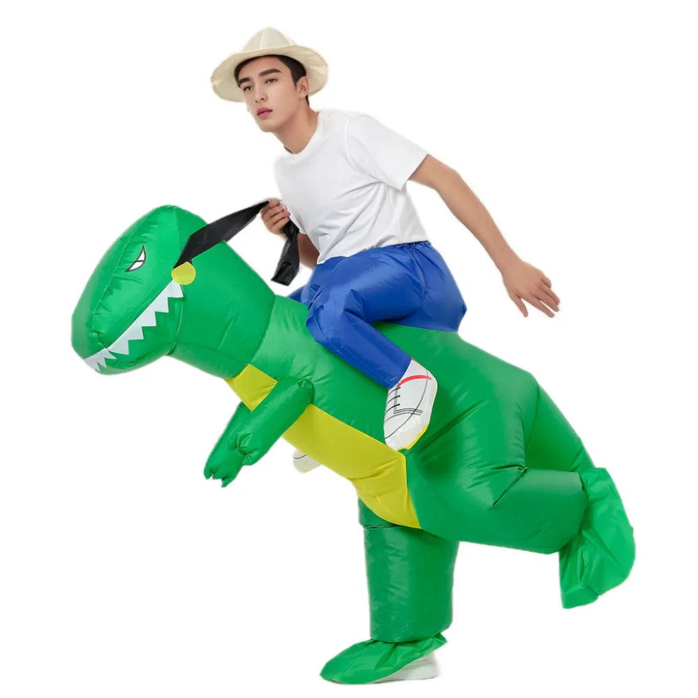 Costume gonflable dinosaure enfant & adulte - Déguisement unisexe