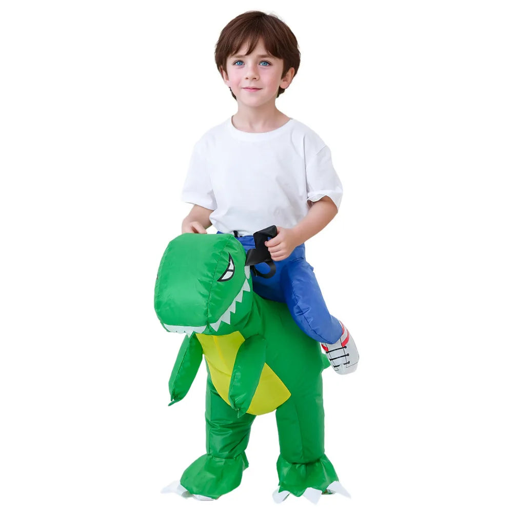 Costume gonflable dinosaure enfant & adulte - Déguisement unisexe