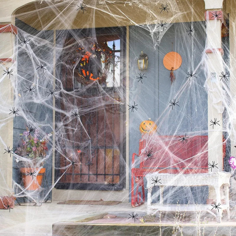 Toile d'araignée pour décoration d'Haloween