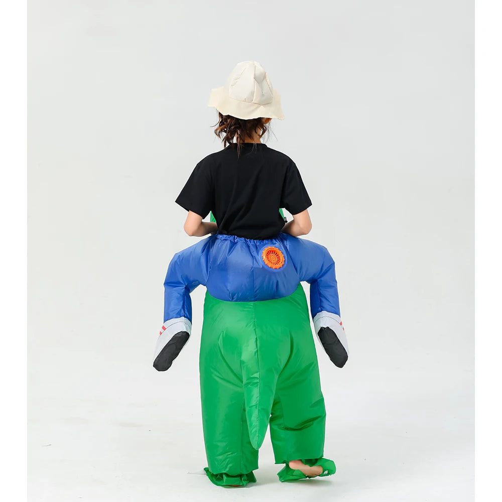 Costume gonflable dinosaure enfant & adulte - Déguisement unisexe