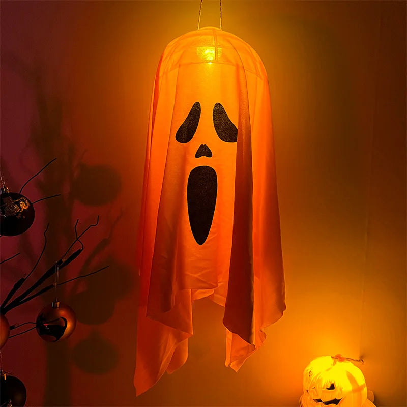 Fantôme lumineux LED Halloween – Décoration effrayante pour intérieur et extérieur